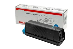 Toner pre tlačiarne "C5100, 5200", OKI Cyan, 5 000 strán